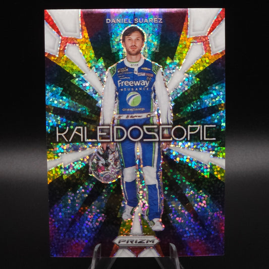 2023 Panini Prizm - Kaleidoscopic Daniel Suarez #K16 White Sparkle Prizm
