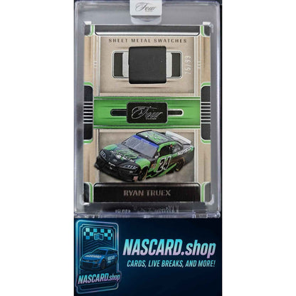 2025 Panini Turn Four #SWS-RTX Ryan Truex Sheet Metal Swatches #/99