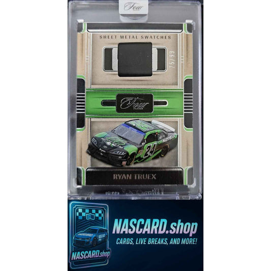 2025 Panini Turn Four #SWS-RTX Ryan Truex Sheet Metal Swatches #/99