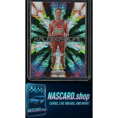2023 Panini Prizm #K12 Kevin Harvick Kaleidoscopic White Sparkle Prizm