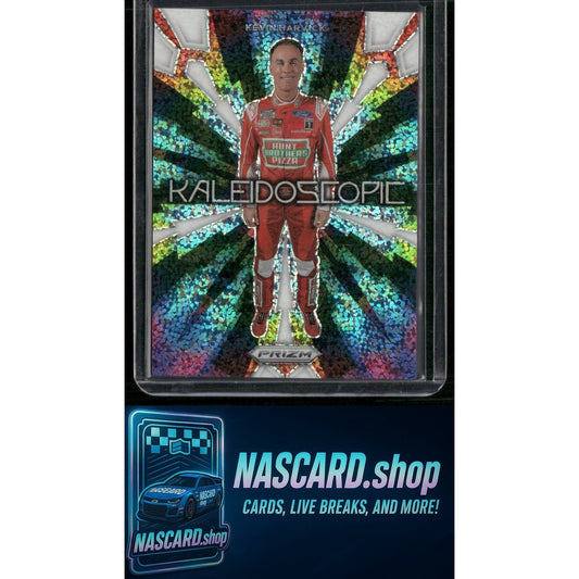 2023 Panini Prizm #K12 Kevin Harvick Kaleidoscopic White Sparkle Prizm