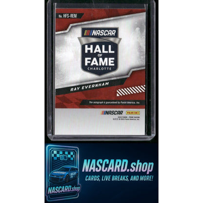 2023 Panini Prime #HFS-REM Ray Evernham Hall of Fame Signatures #24/99 - NASCARD.shop