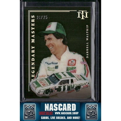 2023 Panini National Treasures #LM25 Darrell Waltrip Legendary Masters - NASCARD.shop