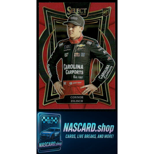 2025 Panini Select #20 Connor Zilisch Red Prizms #/125