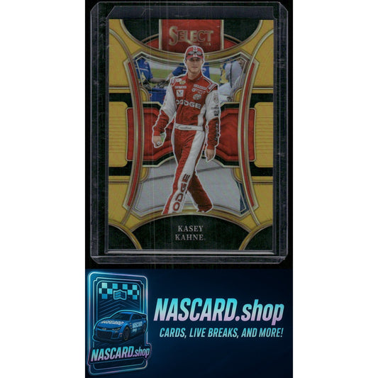 2024 Panini Select #294 Kasey Kahne Gold Prizms #/10