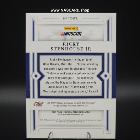 2024 National Treasures Treasured Swatches Ricky Stenhouse Jr. /99 - NASCARD.shop