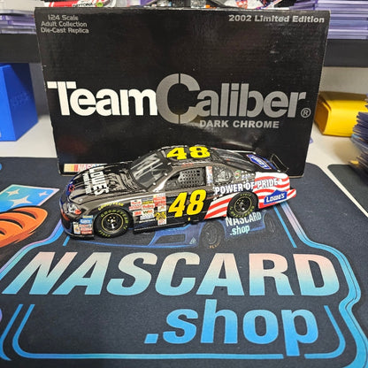 Jimmie Johnson #48 Lowe's 2002 Rookie Season Diecast 1:24 Team Caliber Ultra Rare 1 of 1002