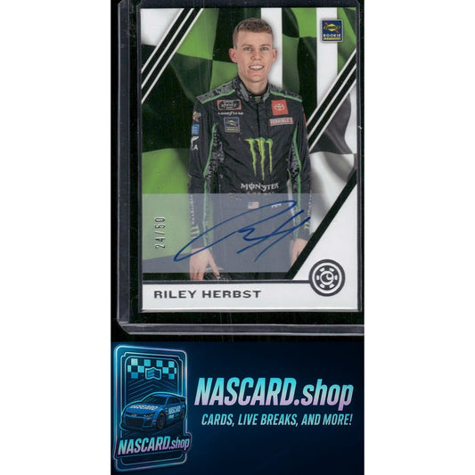 2020 Panini Chronicles #32 Riley Herbst Chronicles Autographs #/50 RC