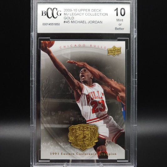 2009-10 Upper Deck MJ Legacy Collection Gold #45 Michael Jordan BCCG 10 - NASCARD.shop