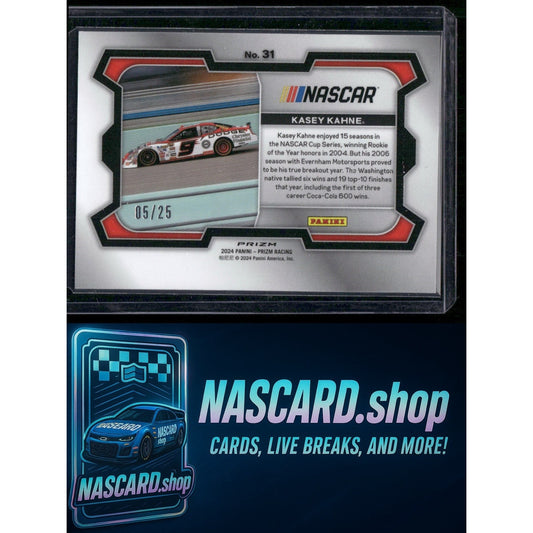 2024 Panini Prizm #31 Kasey Kahne Mojo #/25