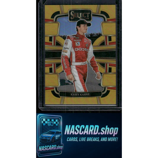 2024 Panini Select #94 Kasey Kahne Gold Prizms #/10