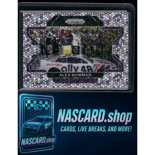 2022 Panini Prizm #98 Alex Bowman Disco #/75 - NASCARD.shop