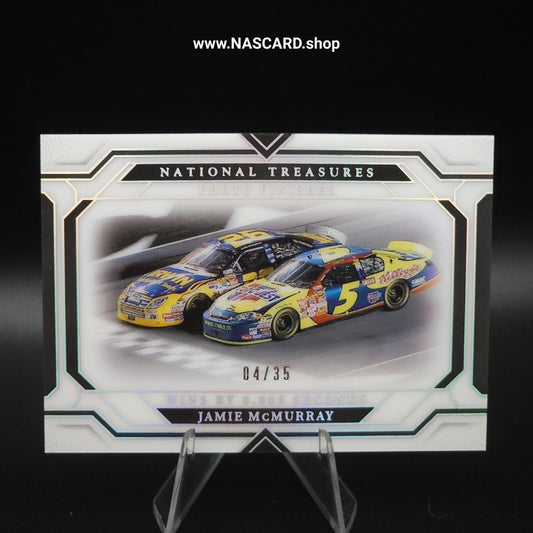 2024 Panini National Treasures Photo Finishes Jamie McMurray /35