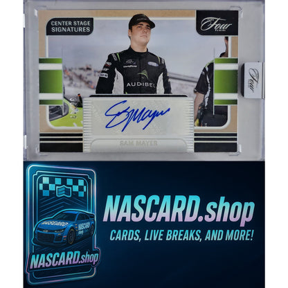 2025 Panini Turn Four #CSS-SMR Sam Mayer Center Stage Signatures #/99