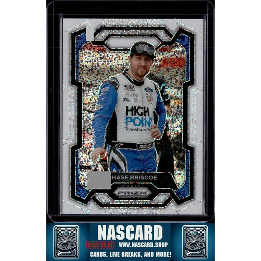 2024 Panini Prizm #11 Chase Briscoe White Sparkle