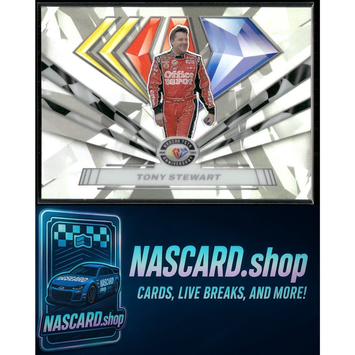 2023 Panini Chronicles #DA-TS Tony Stewart Diamond Anniversary