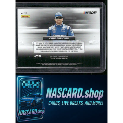 2024 Donruss #19 Chris Buescher Badge of Honor