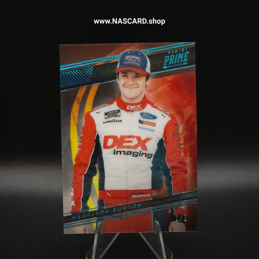 2023 Panini Prime Racing Harrison Burton 1/1 Platinum Blue