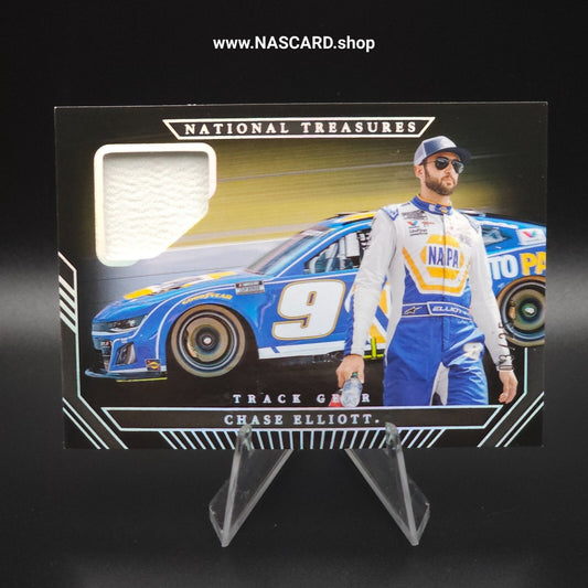 2024 Panini National Treasures Track Graphs Holo Silver Chase Elliott 03/25
