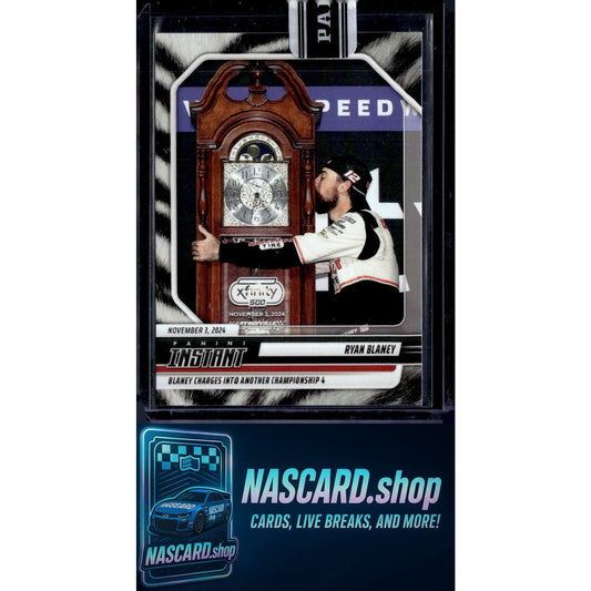 2024 Panini Instant #16 Ryan Blaney White Tiger #/5 - NASCARD.shop