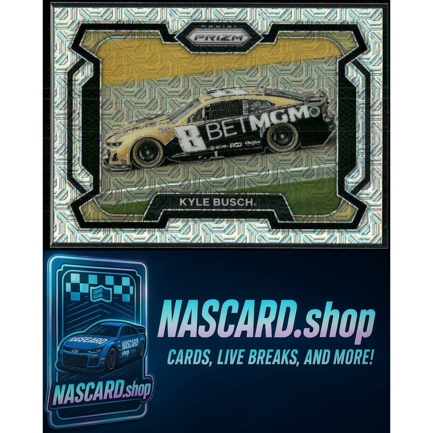 2024 Panini Prizm #57 Kyle Busch Mojo #/25