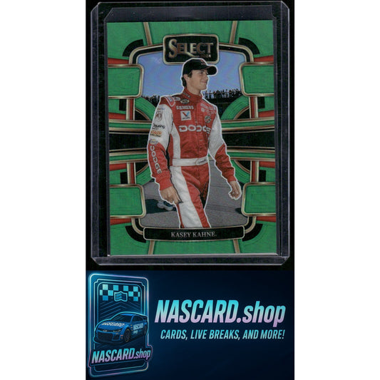 2024 Panini Select #94 Kasey Kahne Green Prizms #1/5