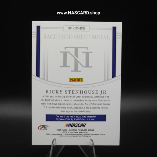 2024 National Treasures Race Used Sheet Metal Ricky Stenhouse Jr. /99