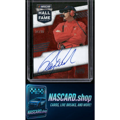 2023 Panini Prime #HFS-REM Ray Evernham Hall of Fame Signatures #24/99 - NASCARD.shop