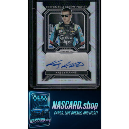 2023 Panini Prizm #PP-KKN Kasey Kahne Patented Penmanship Prizm