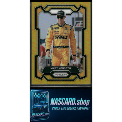 2024 Panini Prizm #90 Matt Kenseth Gold #/10