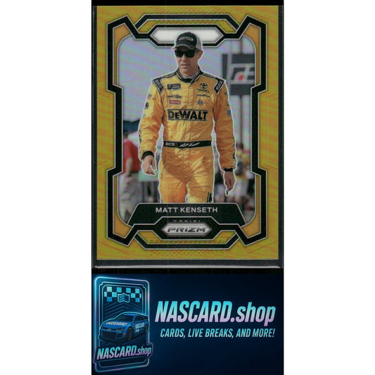 2024 Panini Prizm #90 Matt Kenseth Gold #/10