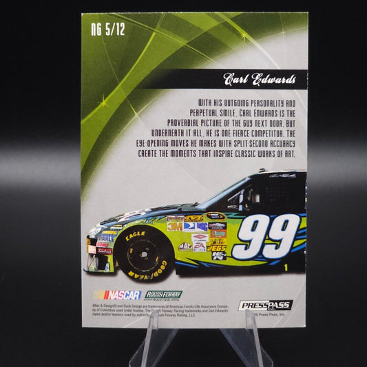 2009 Press Pass Racing Gallery #NG5 Carl Edwards