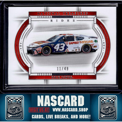2024 Panini National Treasures #64 Erik Jones #/49