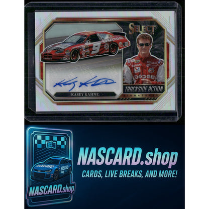 2024 Panini Select #TAS-KKN Kasey Kahne Trackside Action Signatures