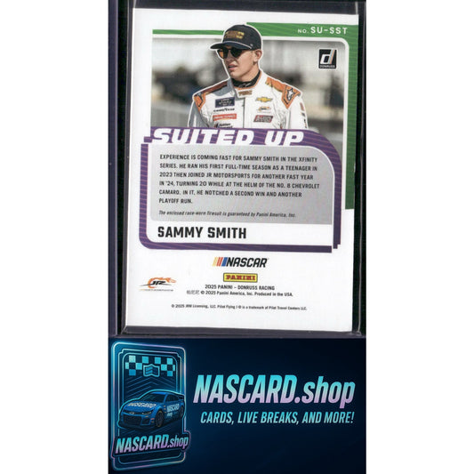 2025 Donruss #SU-SST Sammy Smith Suited Up Swatches