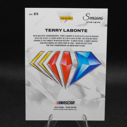 2023 Panini Prizm 75th Anniversary Seasons Prizm #85 Terry Labonte