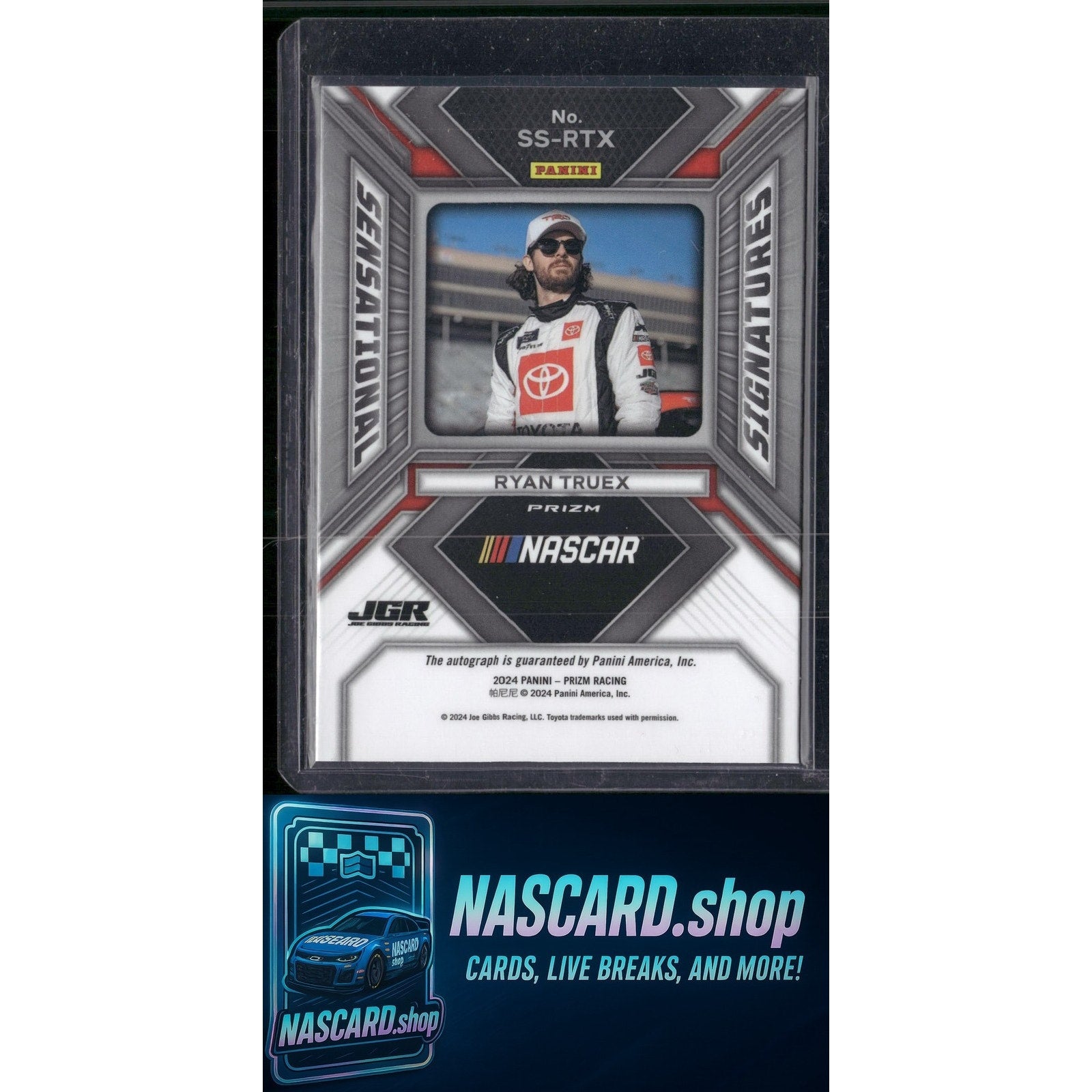 2024 Panini Prizm #SS-RTX Ryan Truex Sensational Signatures - NASCARD.shop
