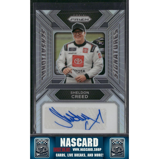 2024 Panini Prizm #SS-SCD Sheldon Creed Sensational Signatures