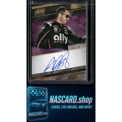 2023 Panini Prime #PS-ABO Alex Bowman Prime Signatures Holo Gold #/15 - NASCARD.shop