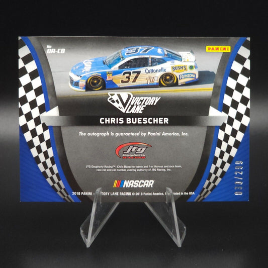 2018 Panini Victory Lane - Octane Autographs #OA-CB Chris Buescher /299 (AU)