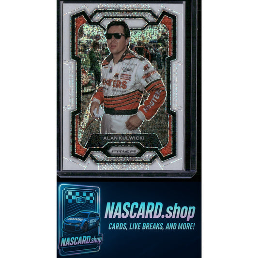 2024 Panini Prizm #92 Alan Kulwicki White Sparkle - NASCARD.shop