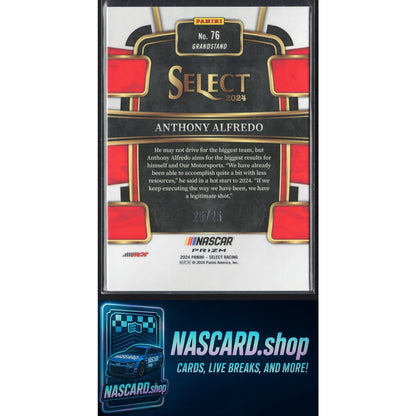 2024 Panini Select #76 Anthony Alfredo Tie-Dye Prizms #/25