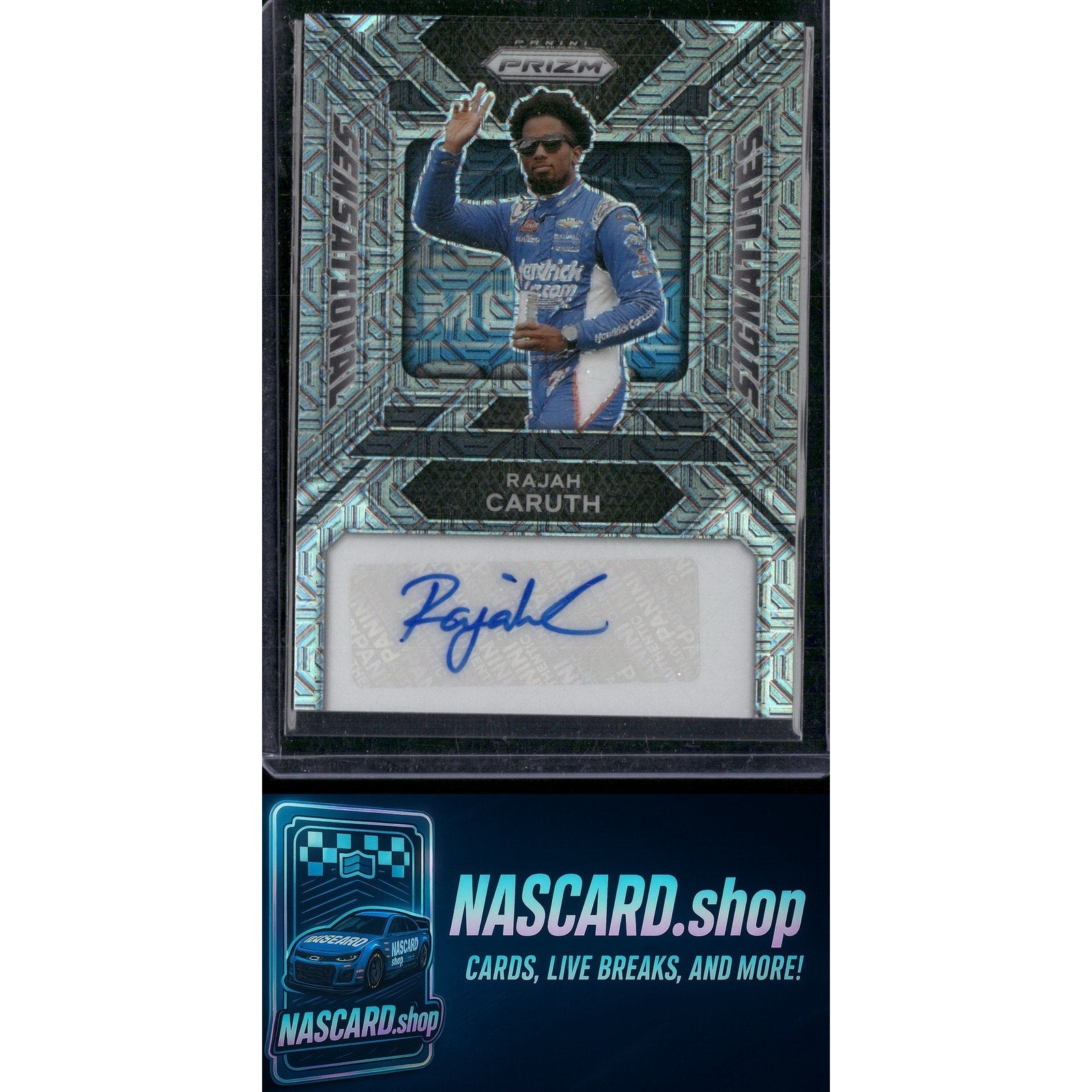 2024 Panini Prizm #SS-RCH Rajah Caruth Sensational Signatures Mojo #/25 - NASCARD.shop