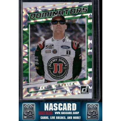 2021 Donruss #D4 Kevin Harvick Dominators Xplosion #/10 - NASCARD.shop