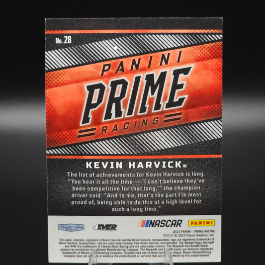 2023 Panini Prime Racing - #28 Kevin Harvick /49