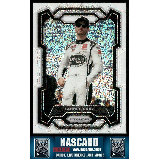 2024 Panini Prizm - Tanner Gray #17 White Sparkle Prizm