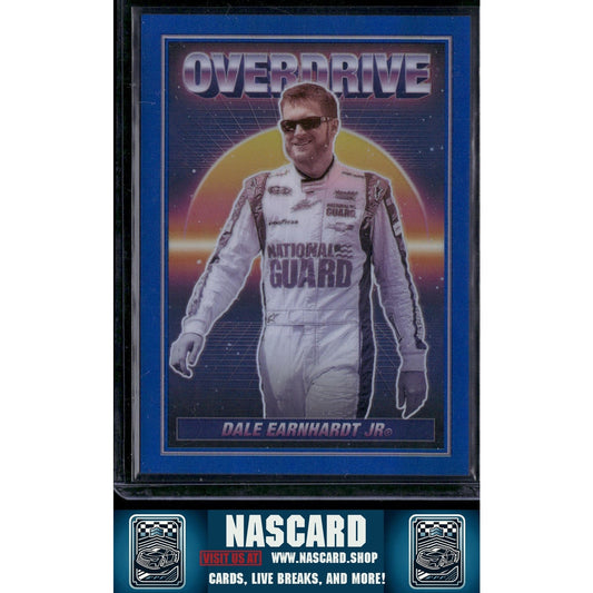 2023 Panini Chronicles #14 Dale Earnhardt Jr Overdrive Blue - NASCARD.shop
