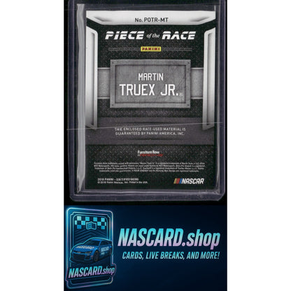 2018 Panini Certified #POTR-MT Martin Truex Jr. Piece of the Race Relics #/499 - NASCARD.shop