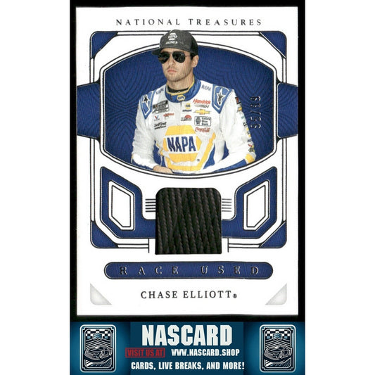 2023 Panini National Treasures - Race Used Chase Elliott #RU-CET Tires /99 (MEM)