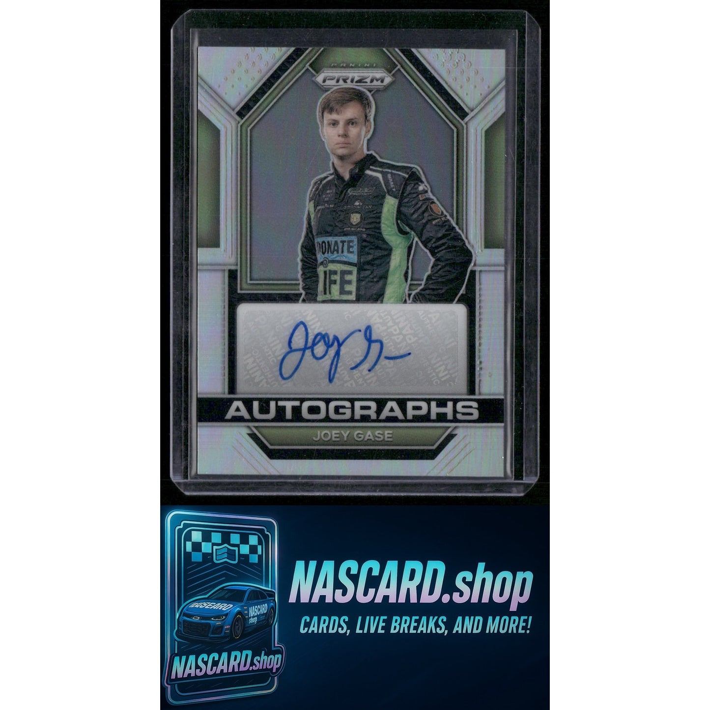 2023 Panini Prizm #A-JGA Joey Gase Autographs Prizm